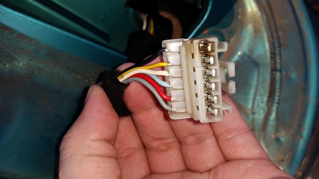 Konektor koncová světla