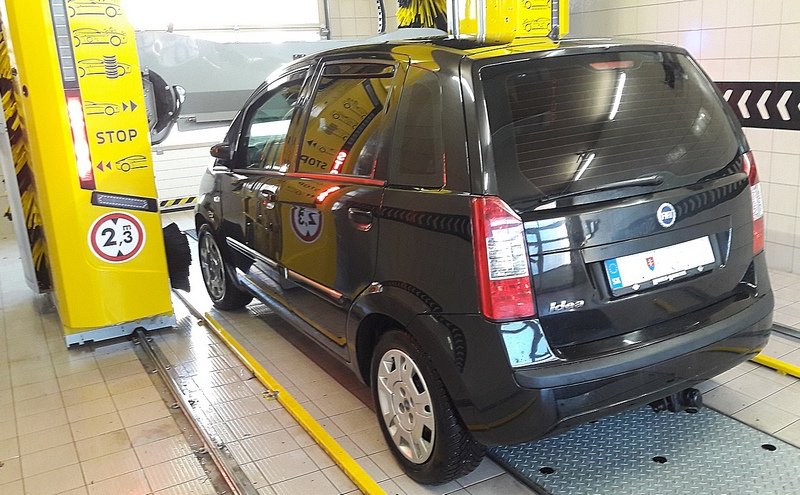 Fiat IDEA po umytí