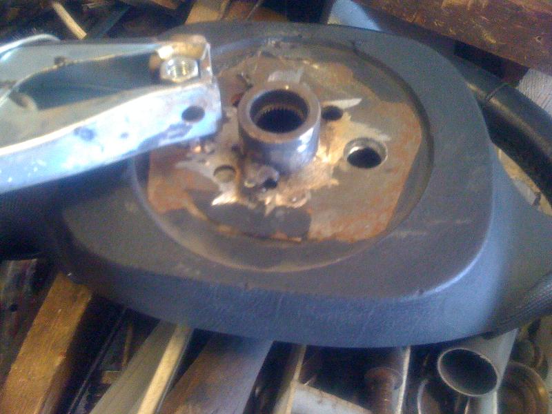 Přivaření středu