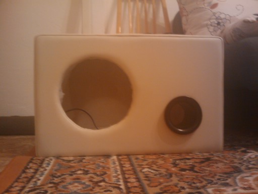 Neosazena ozvučnice - Vlastní výroba