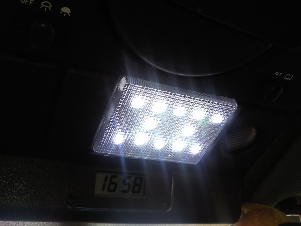 LED osvětlení interiéru