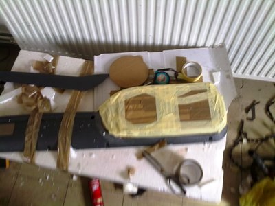 vytvorenie šablony (polystiren)