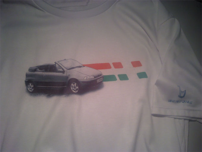 predna strana a rukav tricka